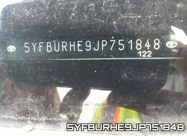 5YFBURHE9JP751848 фото 10
