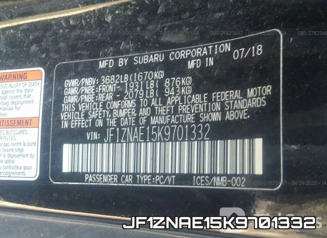 JF1ZNAE15K9701332 фото 10