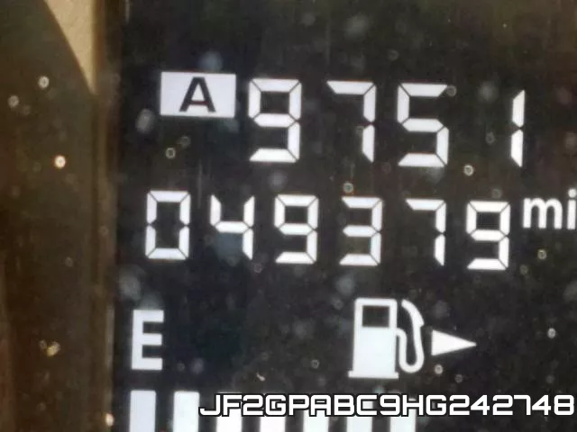 JF2GPABC9HG242748 фото 9
