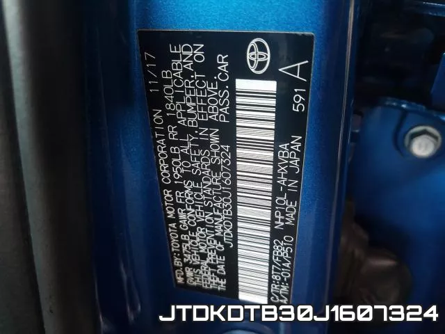 JTDKDTB30J1607324 фото 2