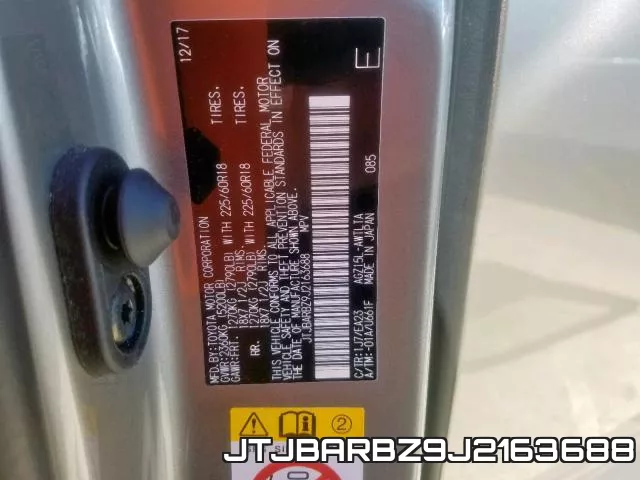 JTJBARBZ9J2163688 фото 2