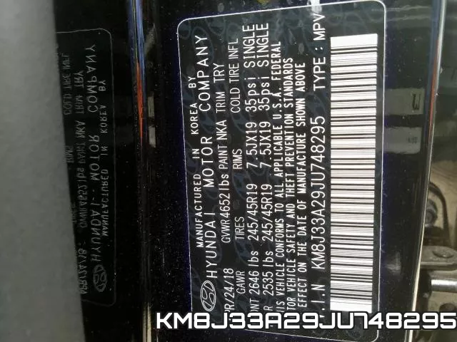 KM8J33A29JU748295 фото 2