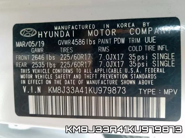 KM8J33A41KU979873 фото 2