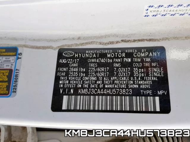 KM8J3CA44HU573823 фото 2