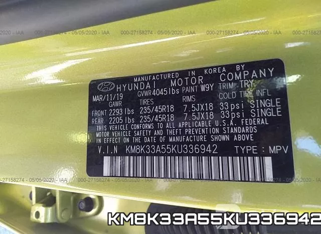 KM8K33A55KU336942 фото 10