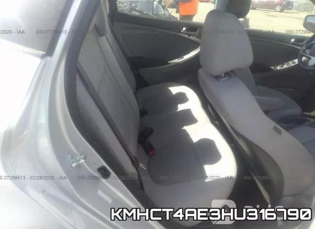 KMHCT4AE3HU316790 фото 9