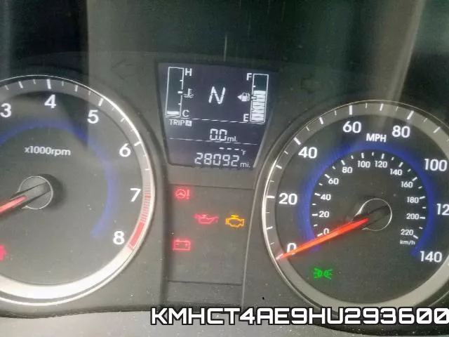 KMHCT4AE9HU293600 фото 9
