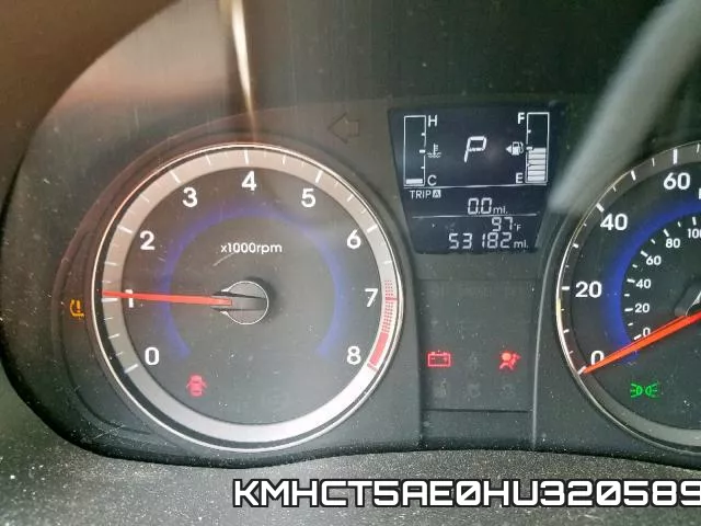 KMHCT5AE0HU320589 фото 9