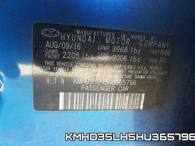 KMHD35LH5HU365796 фото 2