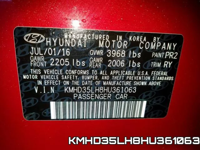 KMHD35LH8HU361063 фото 2