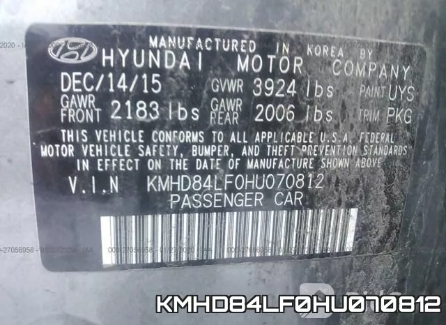 KMHD84LF0HU070812 фото 10