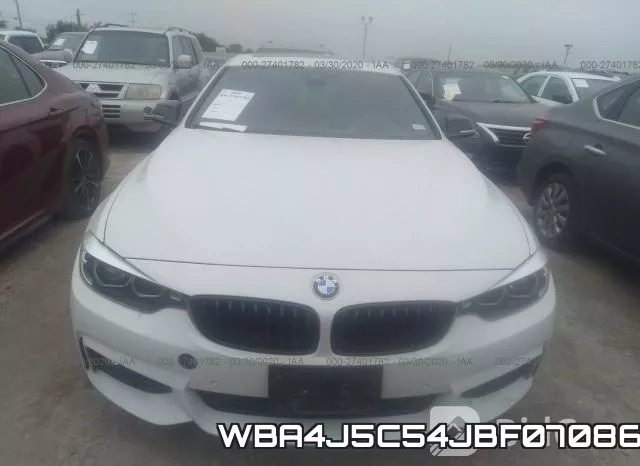 WBA4J5C54JBF07086 фото 7