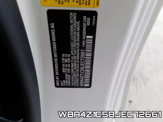 WBA4Z1C58JEC72661 фото 2
