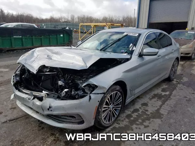 WBAJA7C38HG458403 фото 3
