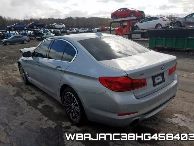 WBAJA7C38HG458403 фото 4