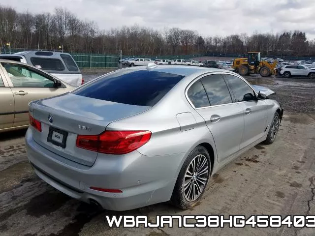 WBAJA7C38HG458403 фото 5