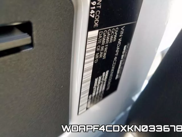 WDAPF4CDXKN033678 фото 2