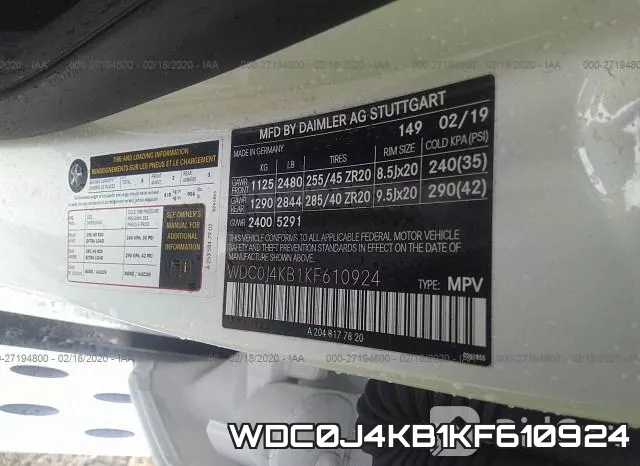 WDC0J4KB1KF610924 фото 10