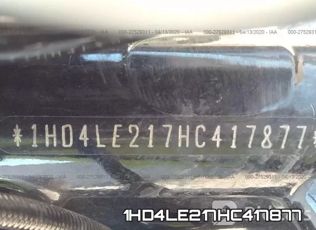 1HD4LE217HC417877 фото 2