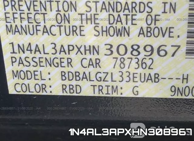 1N4AL3APXHN308967 фото 10