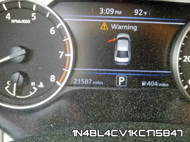 1N4BL4CV1KC175847 фото 9