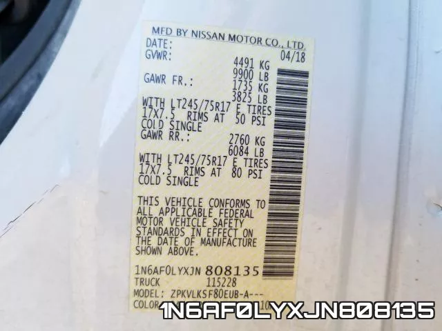 1N6AF0LYXJN808135 фото 2