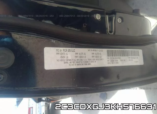 2C3CDXGJ3KH576631 фото 10