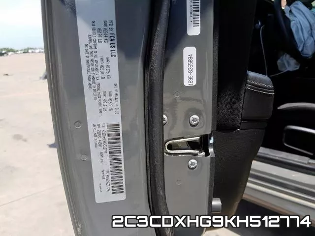 2C3CDXHG9KH512774 фото 2