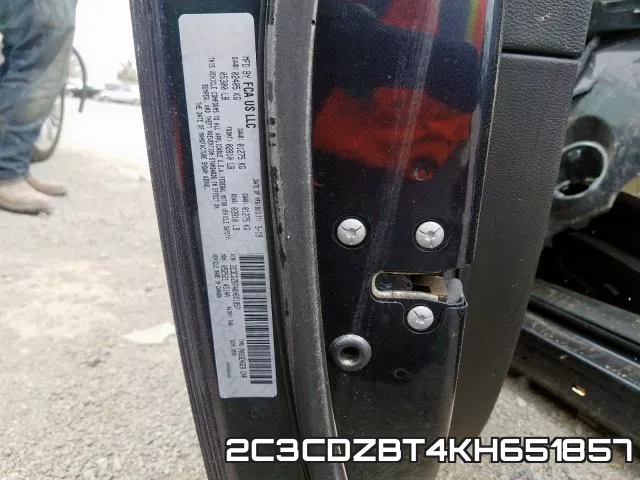 2C3CDZBT4KH651857 фото 2