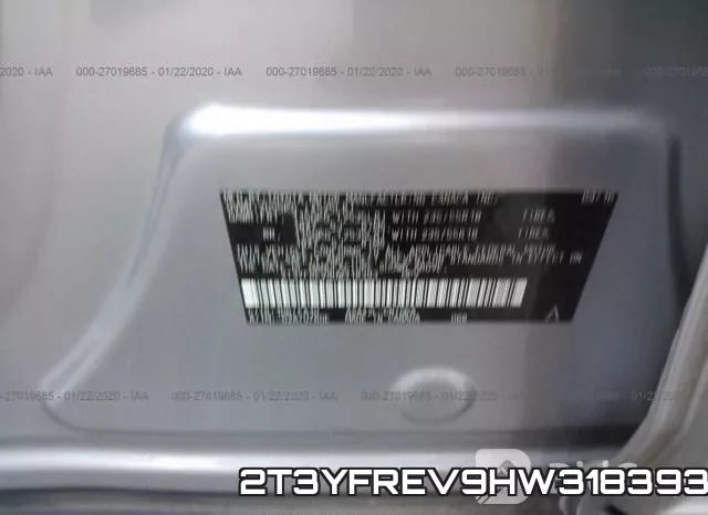 2T3YFREV9HW318393 фото 10
