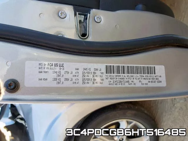 3C4PDCGB6HT516485 фото 2