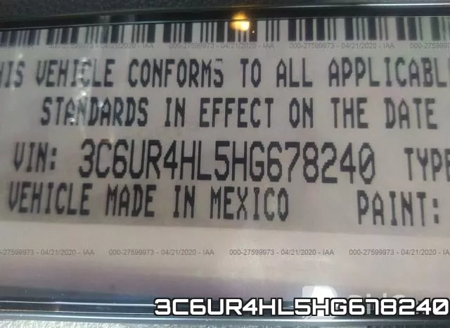 3C6UR4HL5HG678240 фото 10