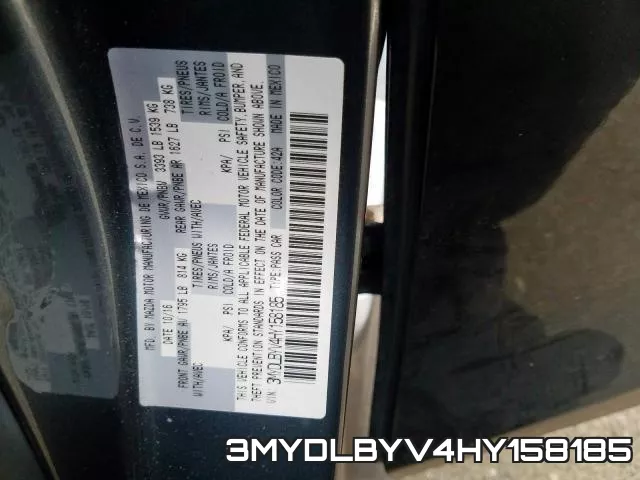 3MYDLBYV4HY158185 фото 2