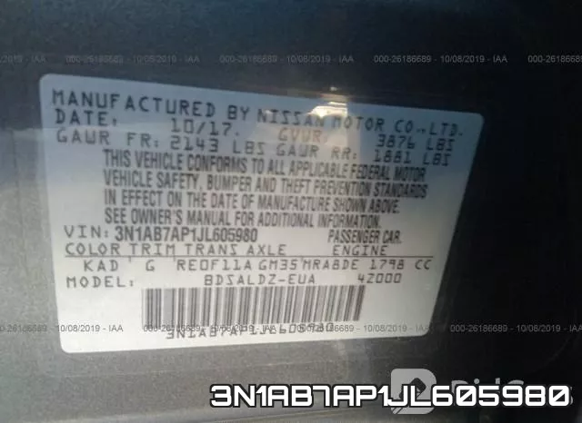 3N1AB7AP1JL605980 фото 10