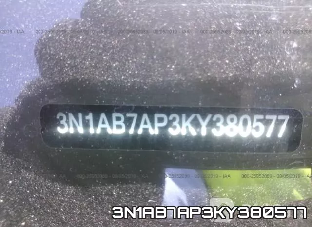 3N1AB7AP3KY380577 фото 10