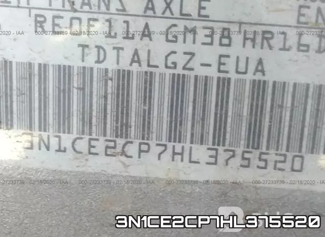 3N1CE2CP7HL375520 фото 10