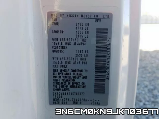 3N6CM0KN9JK703677 фото 2