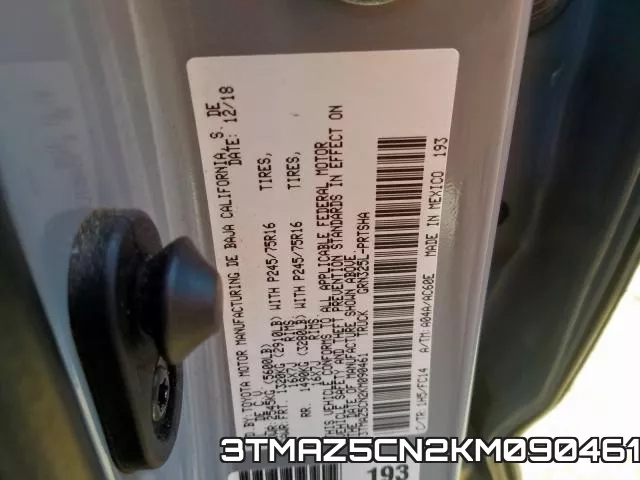 3TMAZ5CN2KM090461 фото 2