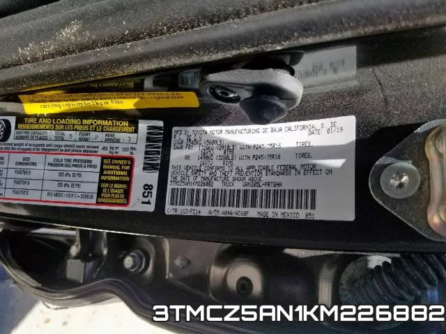 3TMCZ5AN1KM226882 фото 2