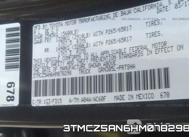 3TMCZ5AN6HM078298 фото 10