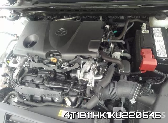 4T1B11HK1KU220546 фото 2