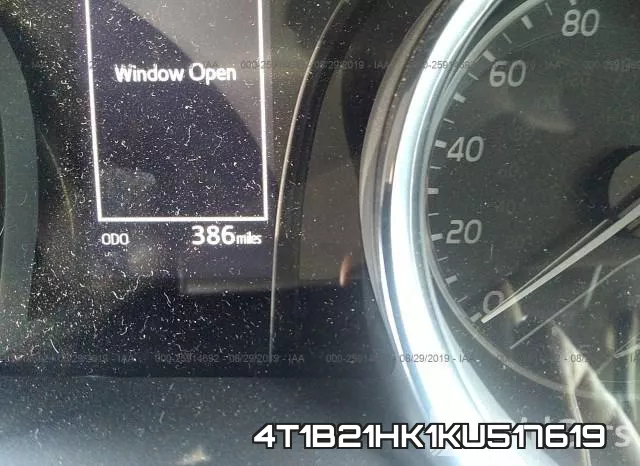 4T1B21HK1KU517619 фото 8