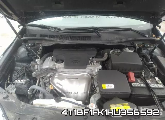 4T1BF1FK1HU356592 фото 2