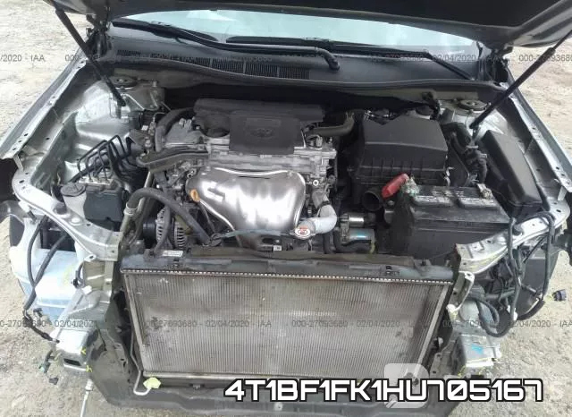 4T1BF1FK1HU705167 фото 2
