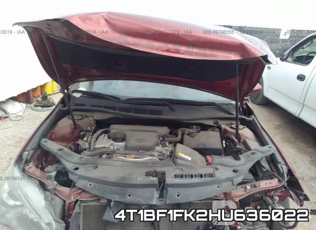 4T1BF1FK2HU636022 фото 2