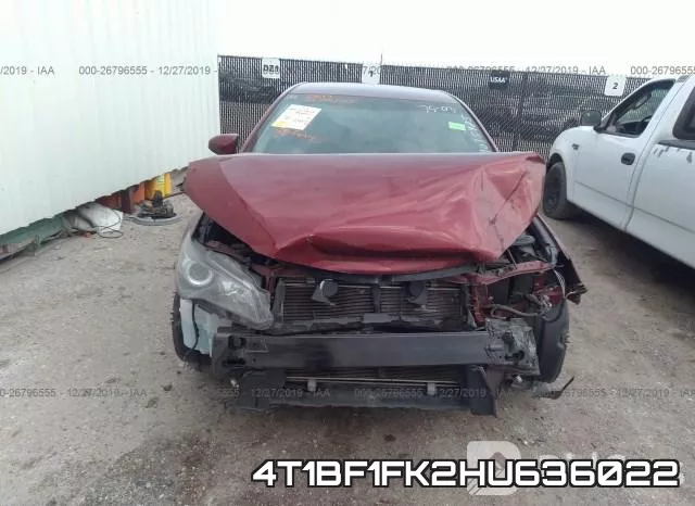 4T1BF1FK2HU636022 фото 7