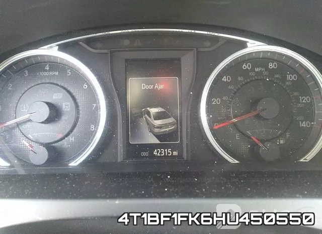 4T1BF1FK6HU450550 фото 8
