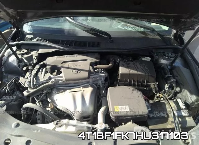 4T1BF1FK7HU317103 фото 2
