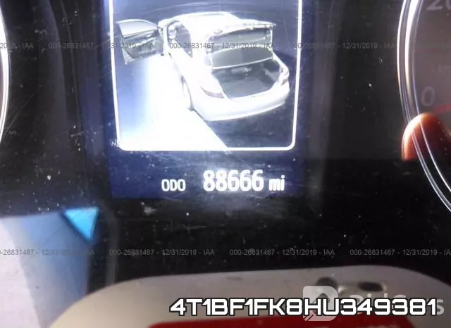 4T1BF1FK8HU349381 фото 8