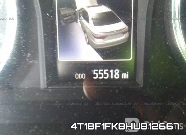 4T1BF1FK8HU812667 фото 8